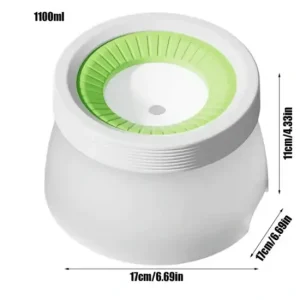 Gamelle Anti-Éclaboussures 1,1 L pour chiens et chats